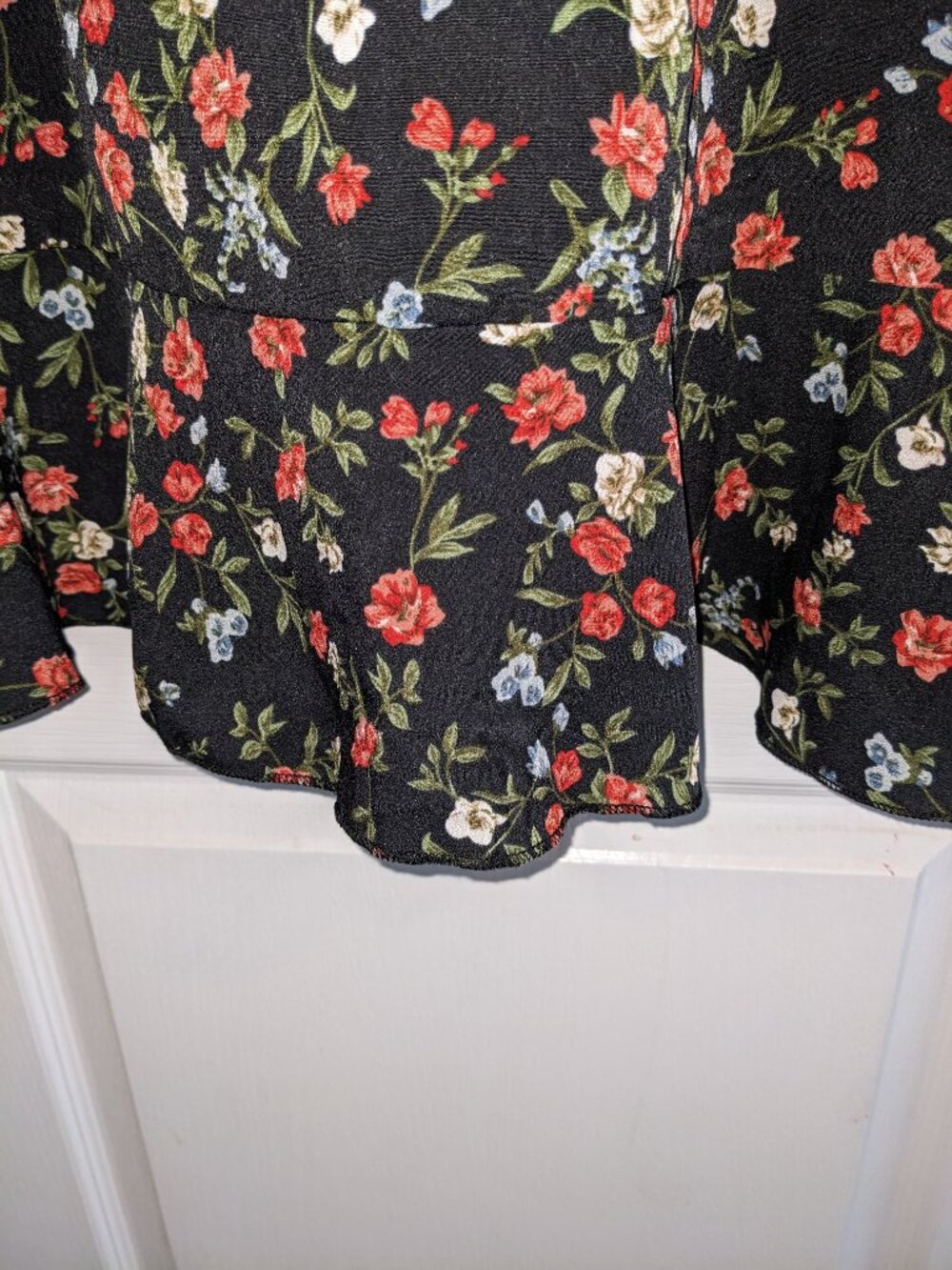 Shein Floral Maxi Skirt Sz M - Picture 5 of 8
